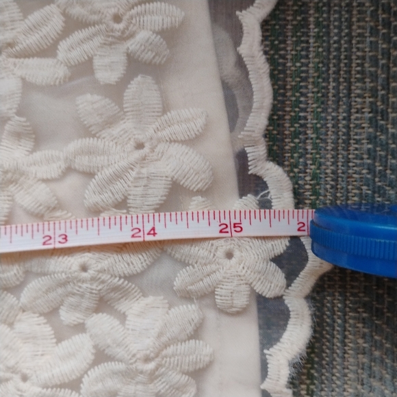 Elegant White Lace Dress By Blu Pepper - Picture 5 of 15